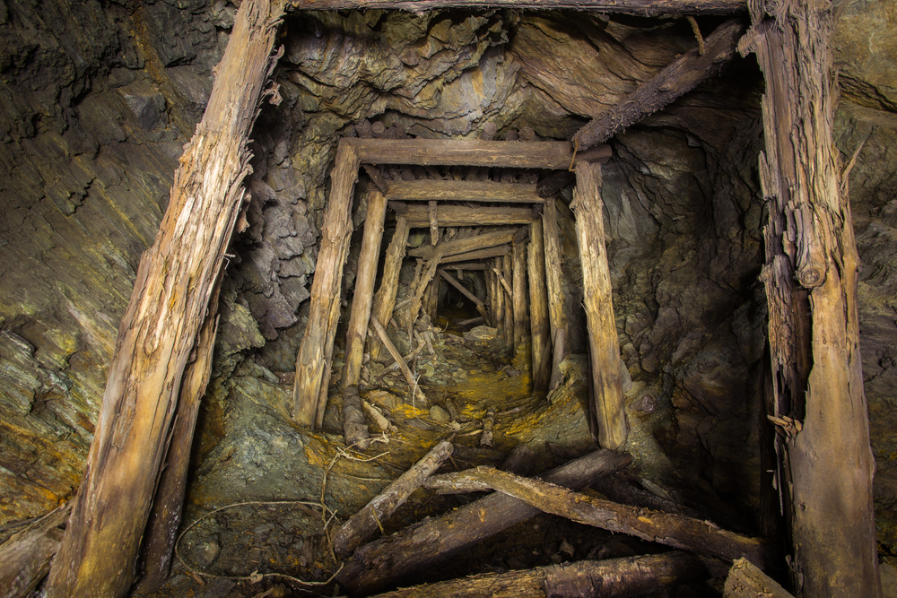 old mine shaft