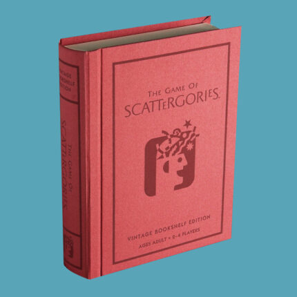 the game of scattergories against a blue background