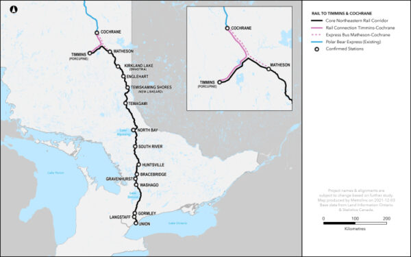 Ontc Map Train station construction for Toronto to Muskoka rail set to begin ...