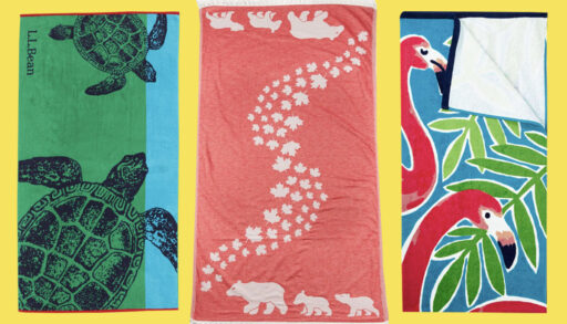 A collage of our favourite towels