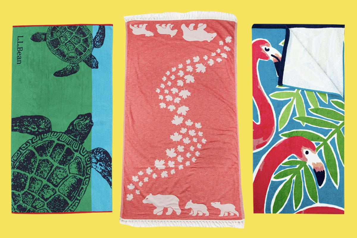 A collage of our favourite towels