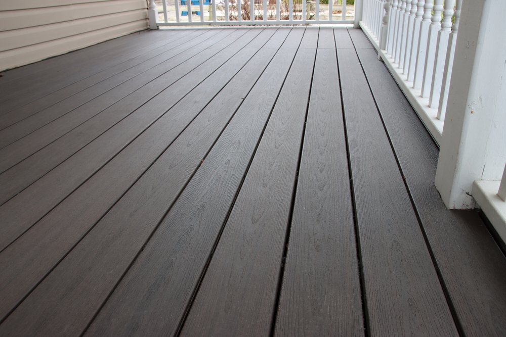 A new grey composite deck