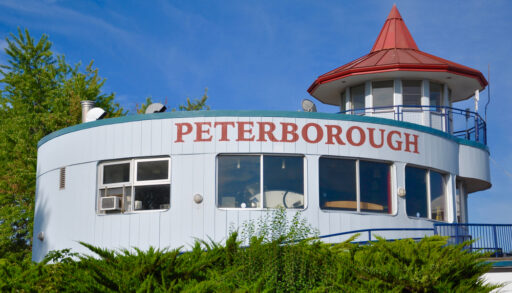 Peterborough lighthouse sign, health care updates
