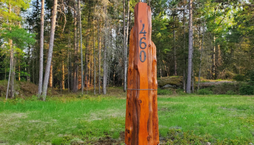 A photo of a sign post