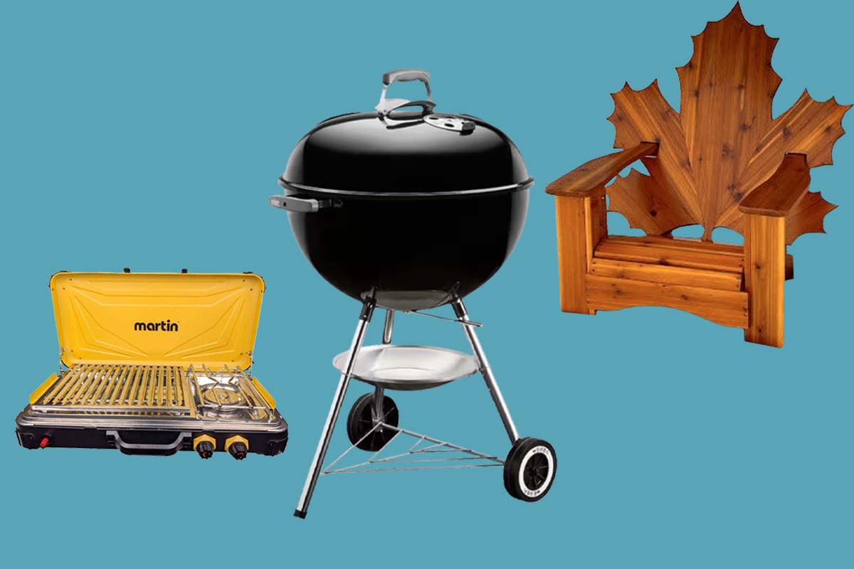 Montage of products