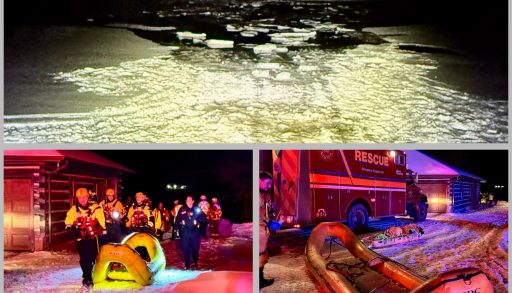 OPP rescue snowmobiler who fell through the ice on the Rideau River