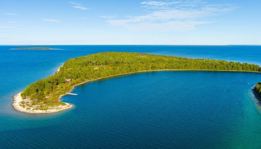 Fitzwilliam Island from above