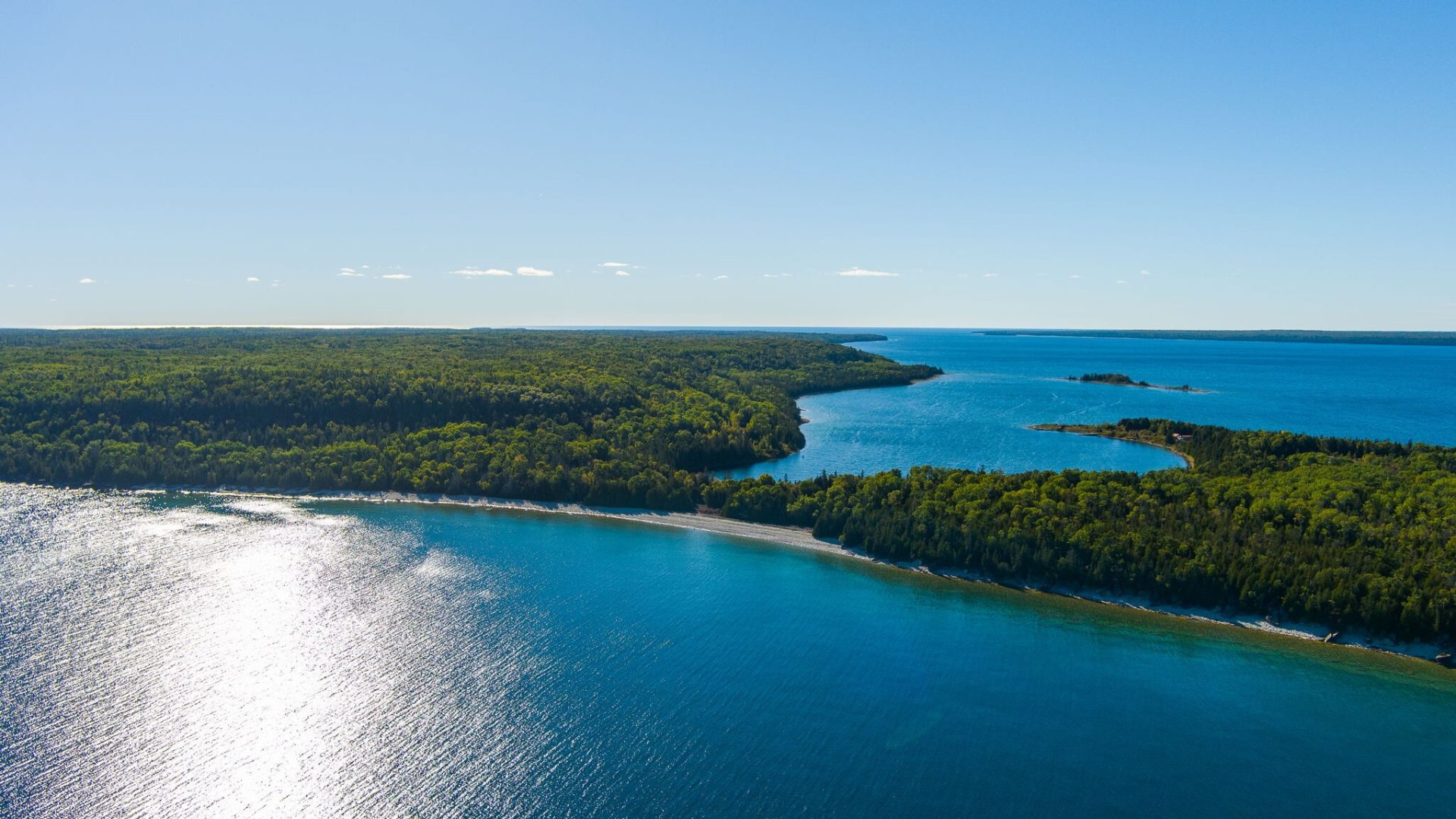 Fitzwilliam Island from the side