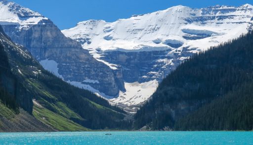 A shot of Lake Louise, Alta.
