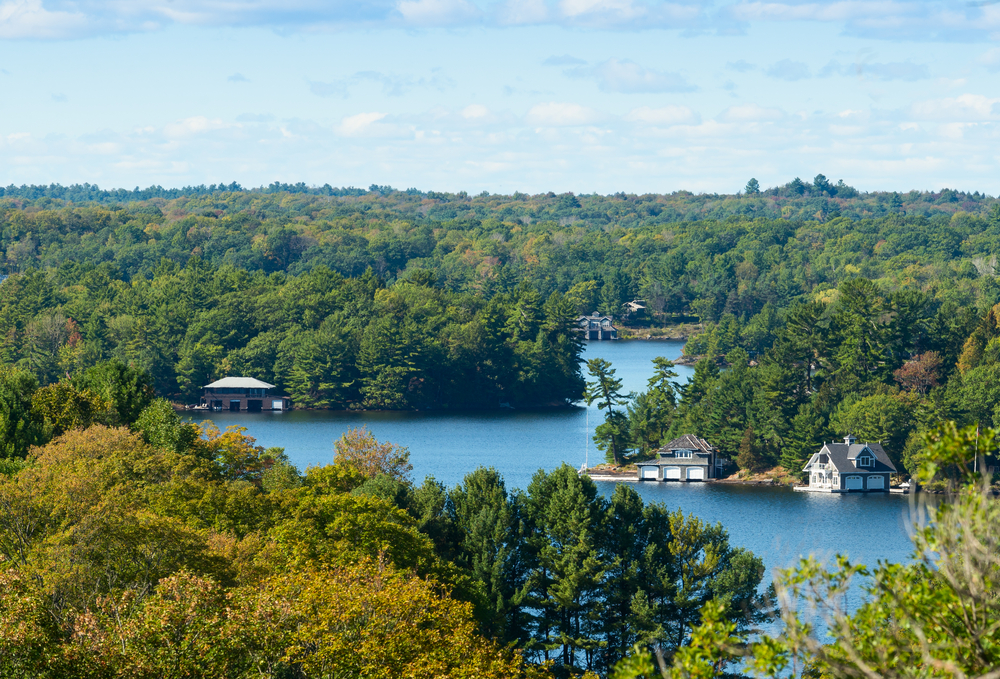 A shot of Lake Muskoka